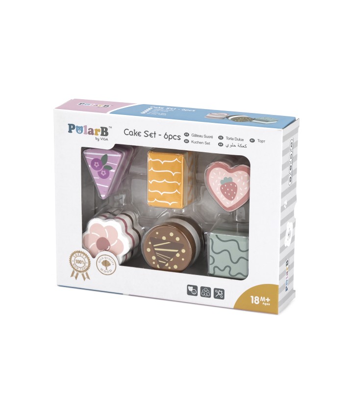 Modern Mini Cake Set (6pcs) - PolarB