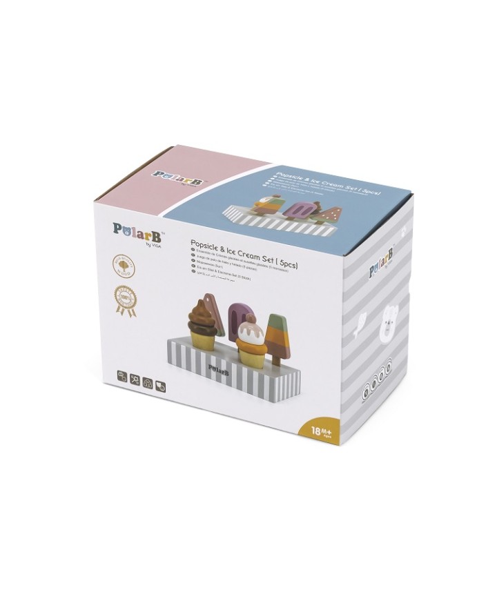 Popsicle & Ice Cream Set (5pcs) - PolarB