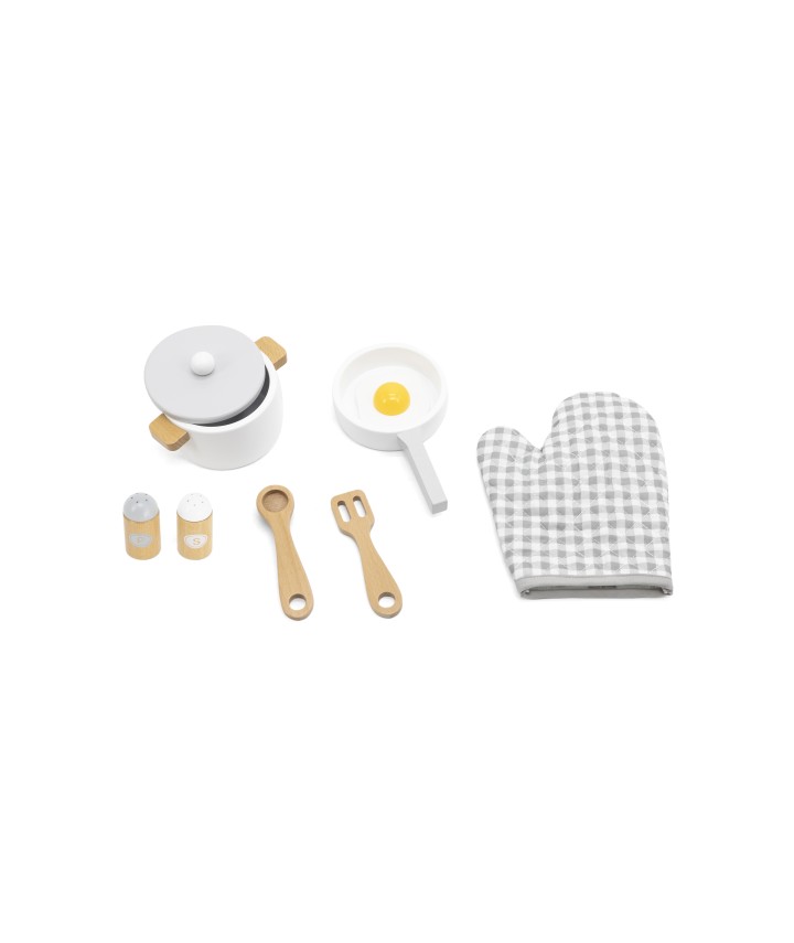 Cooking Utensil Set - Grey