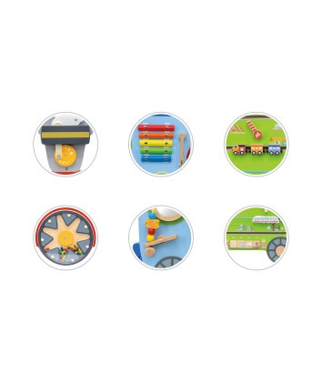 Train Activity Wall Toy