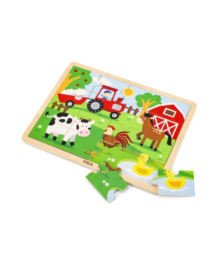 16 Piece Puzzle - Farm