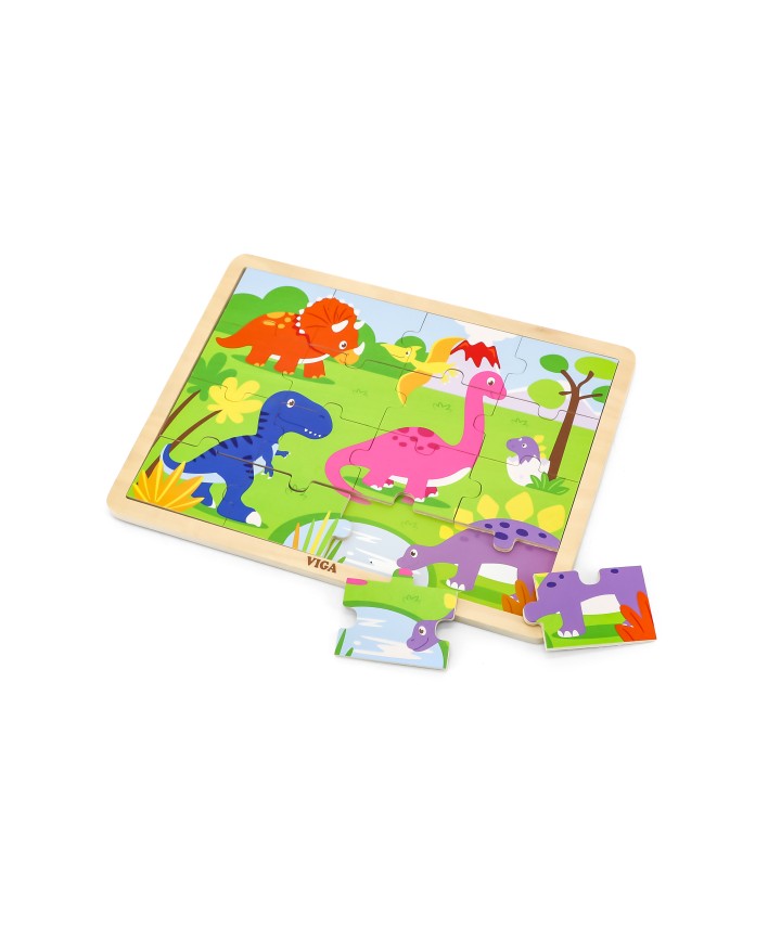 16pcs Puzzle - Dinosaur