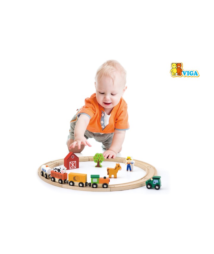 19 Piece Train Set