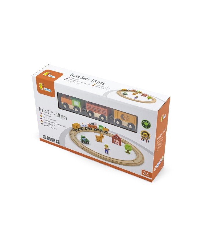 19 Piece Train Set