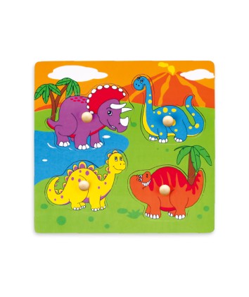 Flat Puzzle - Dinosaur