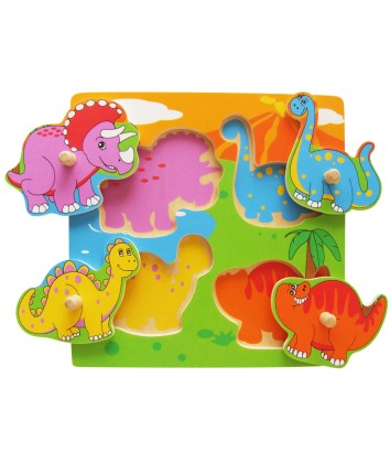 Flat Puzzle - Dinosaur