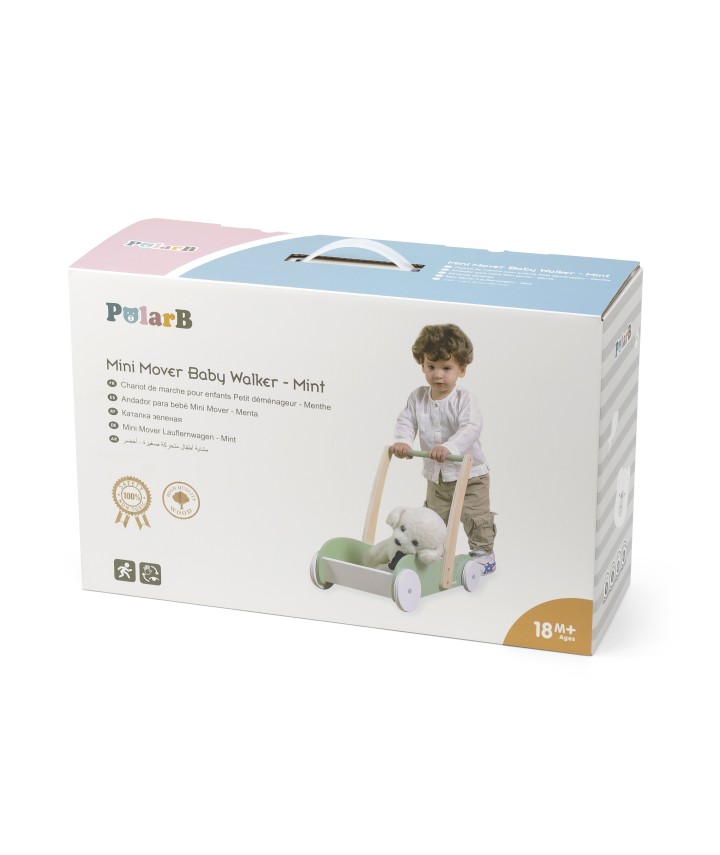 Mini Movers Baby Walker - Mint