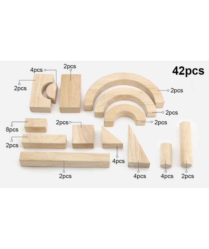 Unit Block Set - 42pcs