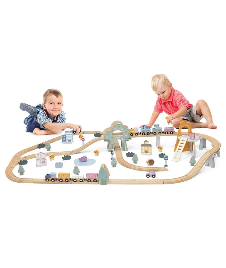 90 Piece Train Set - PolarB