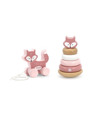 Pull-Along and Stacking Set - Fox - PolarB