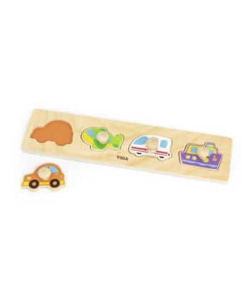 Flat Puzzle - Transportation 4 pcs