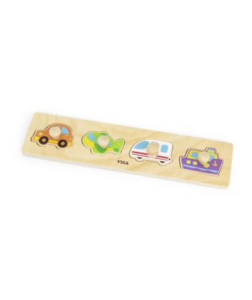 Flat Puzzle - Transportation 4 pcs