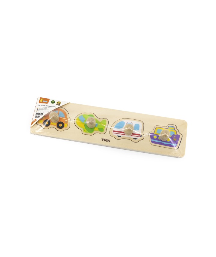 Flat Puzzle - Transportation 4 pcs