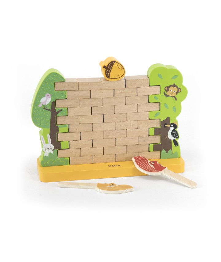 Steady Squirrel  Brick Balancing Game