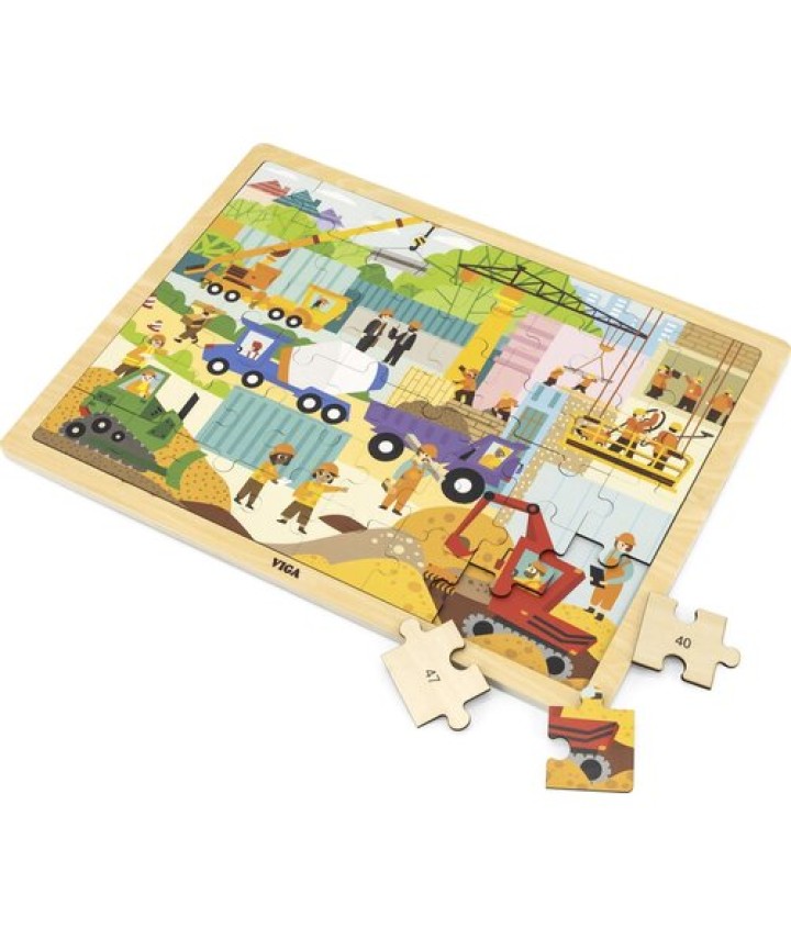 48 Piece Puzzle - Construction