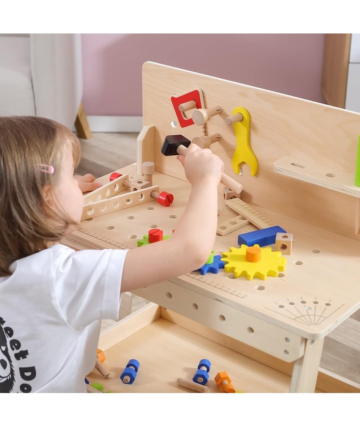 Tool Bench with Accessories