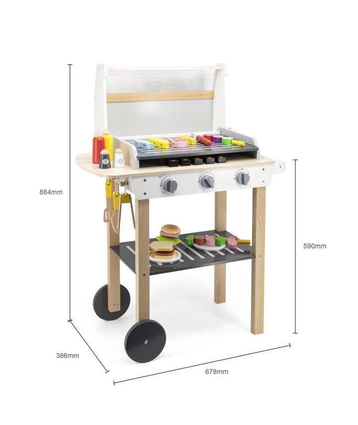 Standing BBQ Set