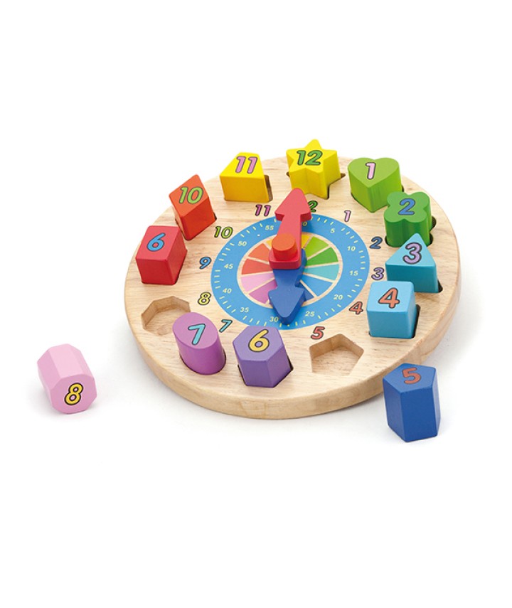 Round Clock Puzzle