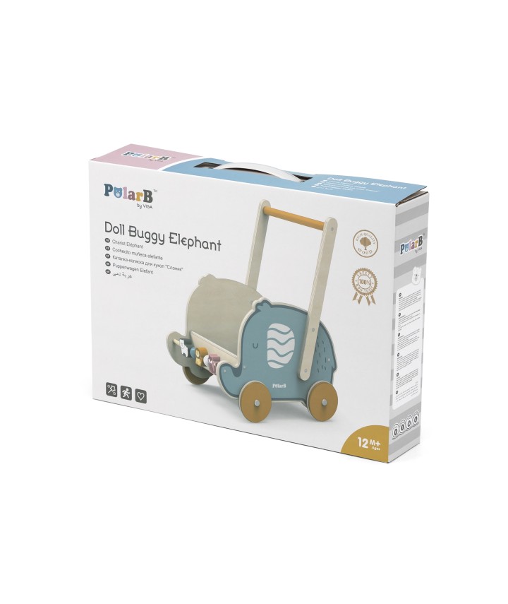 Doll Buggy Elephant - PolarB