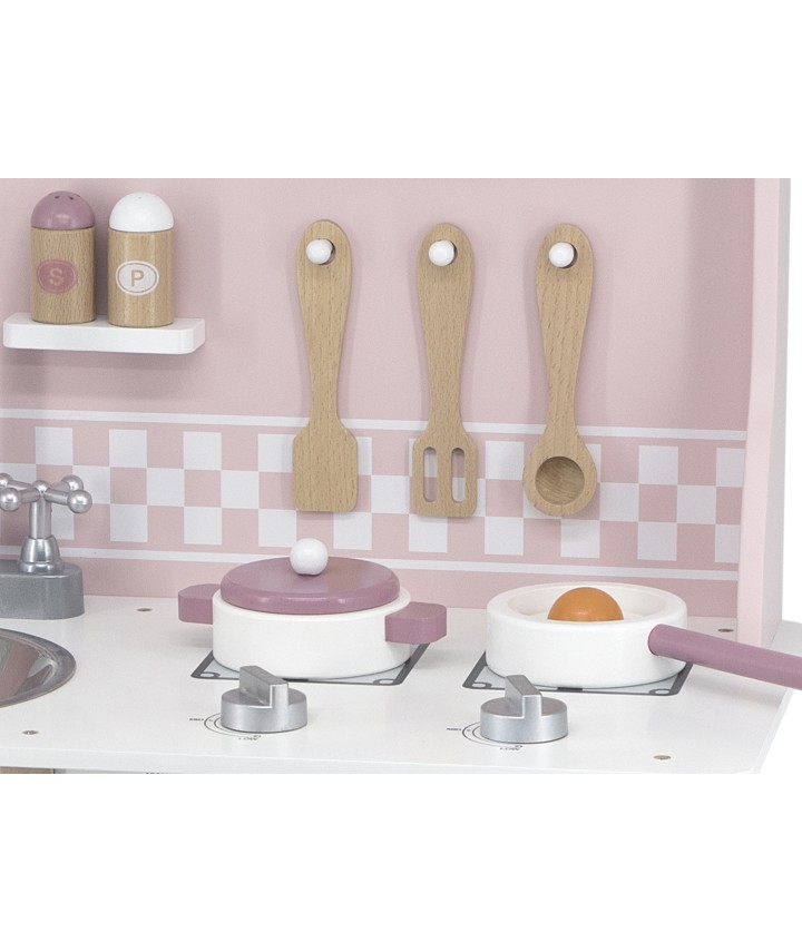 Pink Kitchen with Accessories