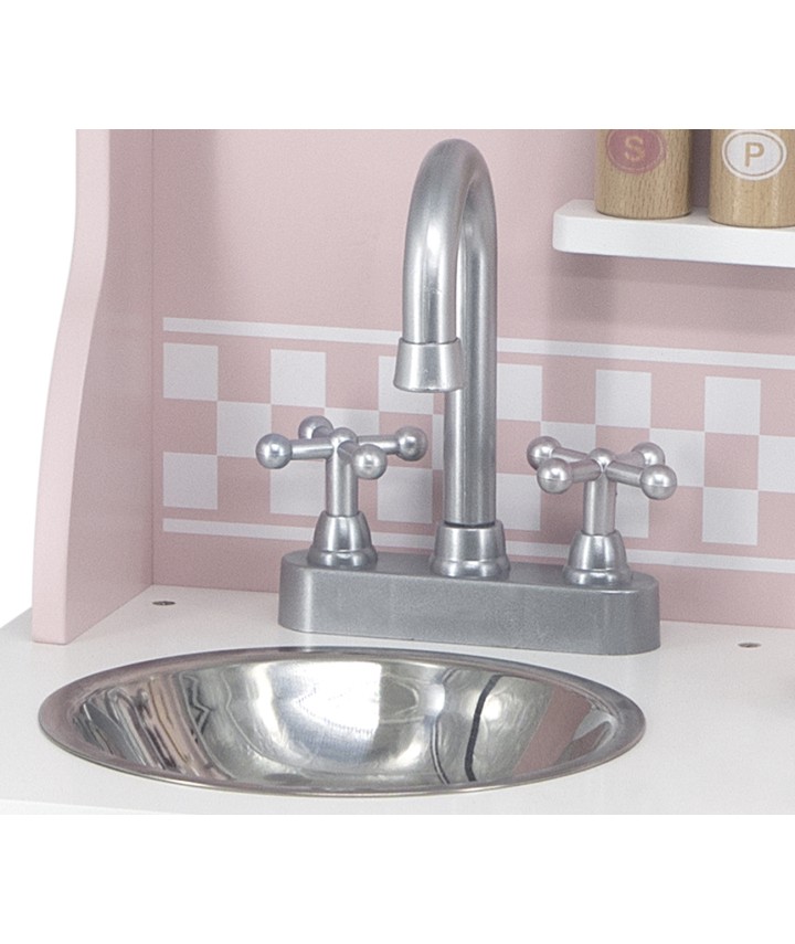 Pink Kitchen with Accessories