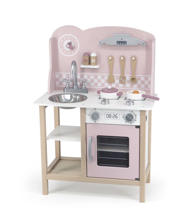 Pink Kitchen with Accessories