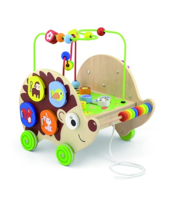 4 in 1 Pull Along Activity Hedgehog