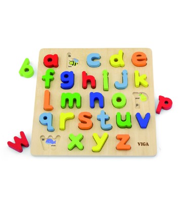 Block Puzzle - Alphabet Lowercase