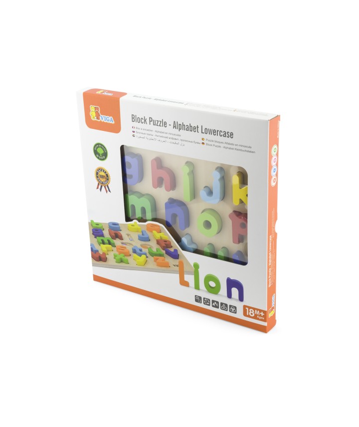 Block Puzzle - Alphabet Lowercase