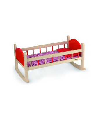 Wooden Doll Cradle