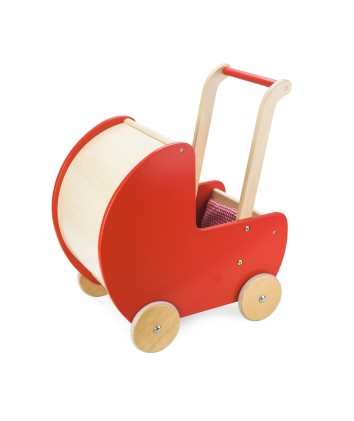 Wooden Doll Pram