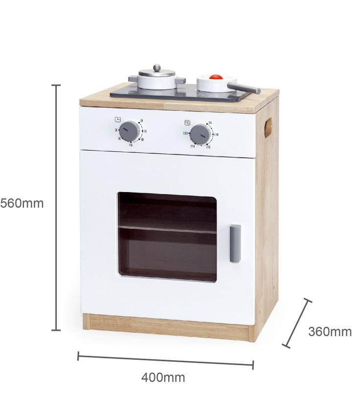 White Kitchen - Stove