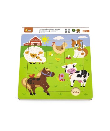 Discovery Puzzles - Farm Animals