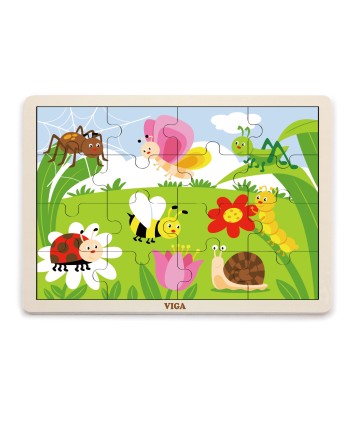 16pcs Puzzle - Insects