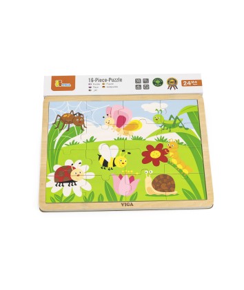 16pcs Puzzle - Insects