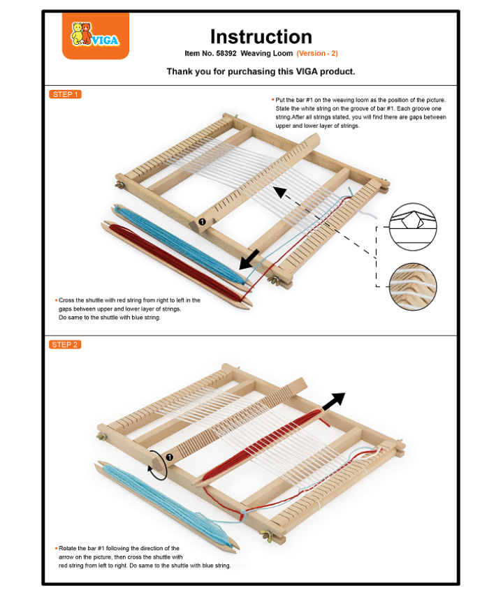 Small Weaving Loom 