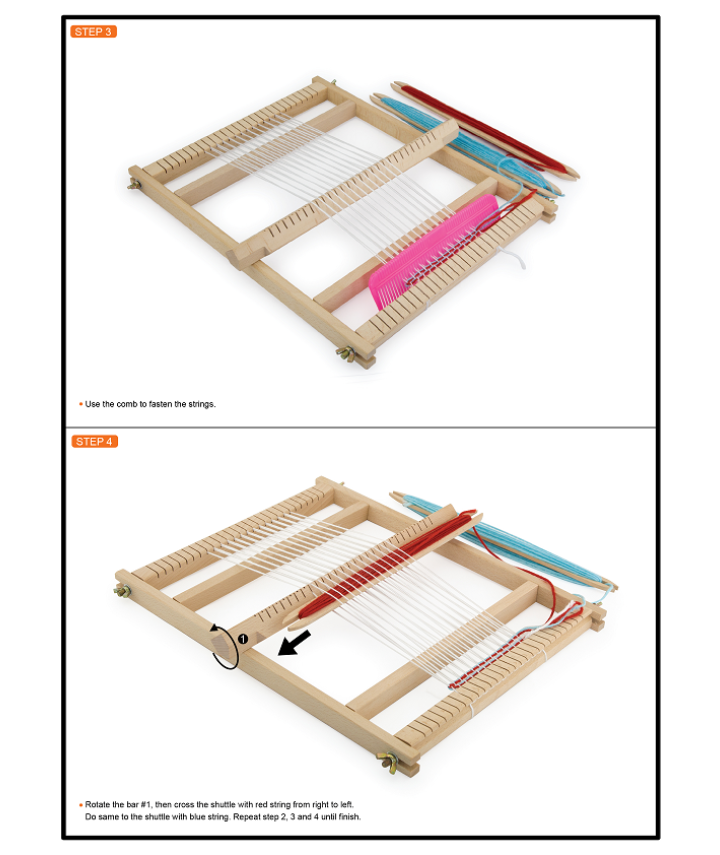 Small Weaving Loom 