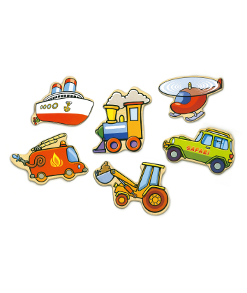 20 Piece Magnetic Vehicle Set 