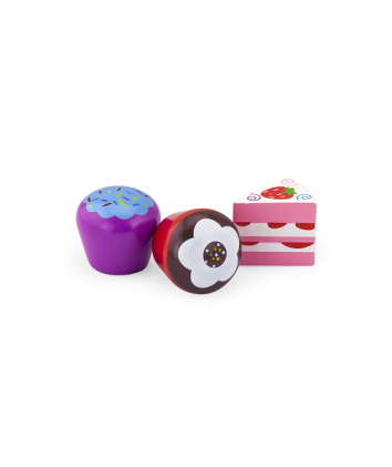 6 Piece Colourful Cake Set