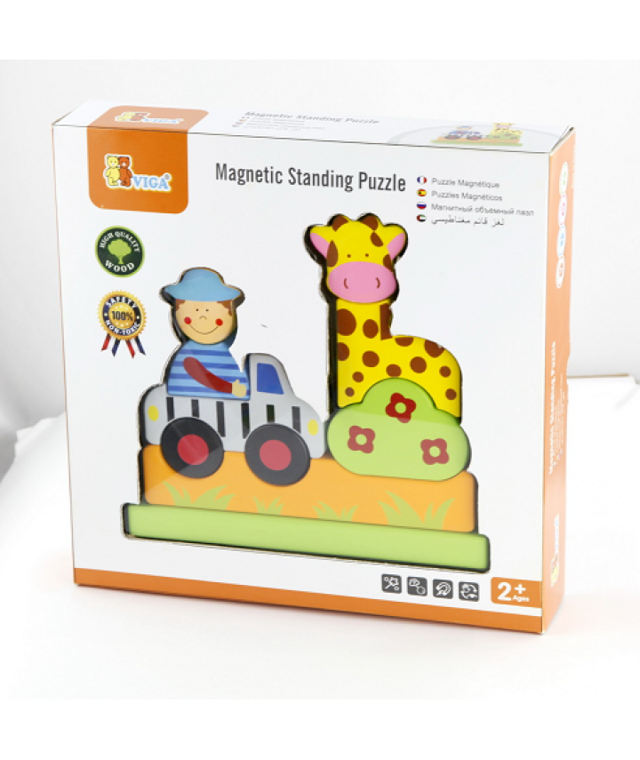 Magnetic Zoo Puzzle