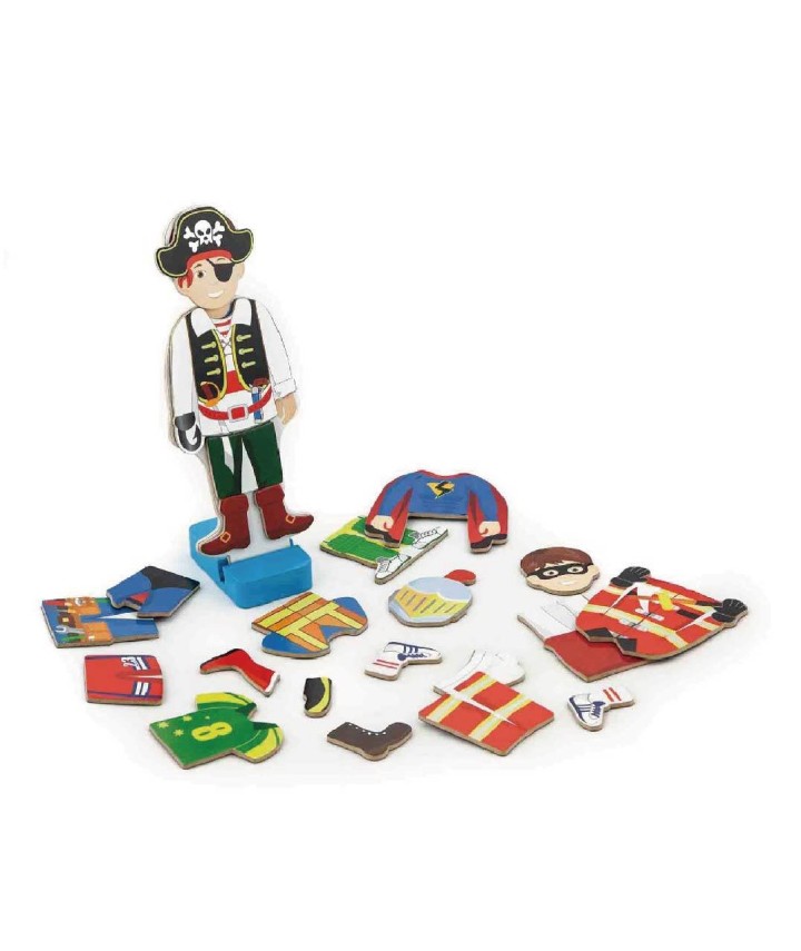 Magnetic Dressing Up Set - Boy 