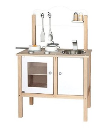 White Noble Kitchen with Accessories 