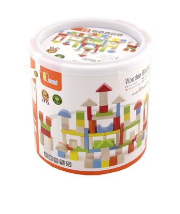 Colourful Block Set - 80pcs