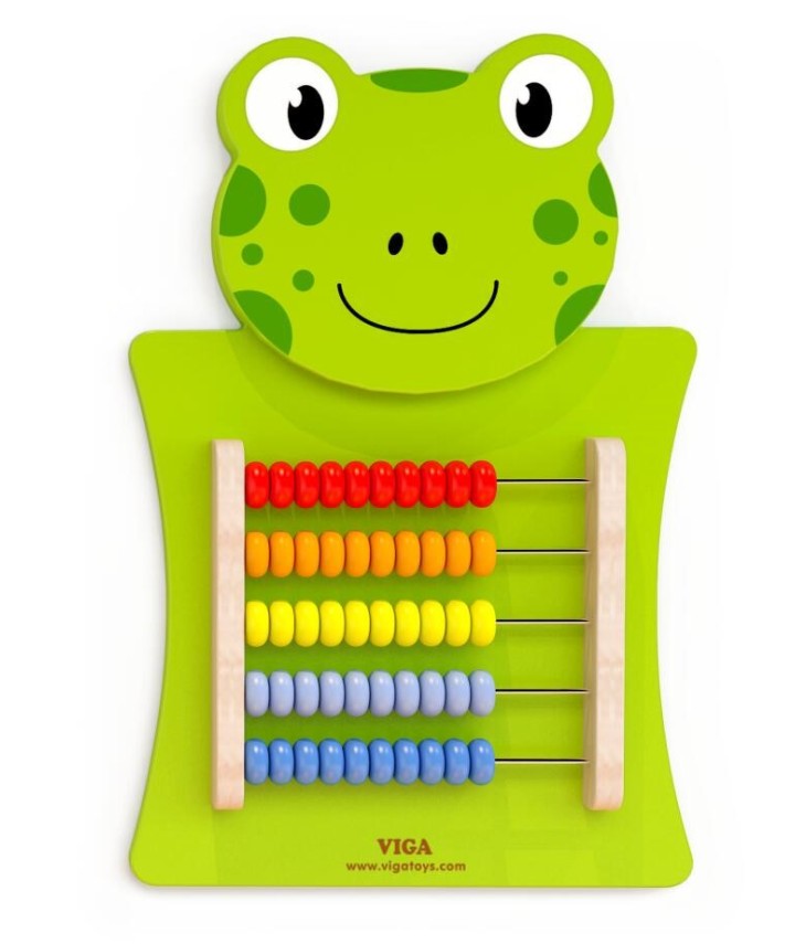 Wall Toy Frog - Abacus