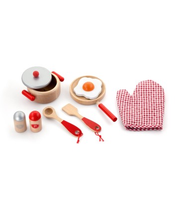 Cooking Utensil Set - Red