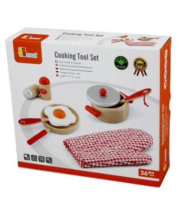 Cooking Utensil Set - Red