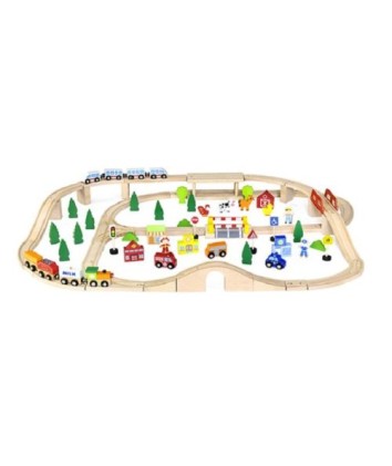 90 Piece Train Set