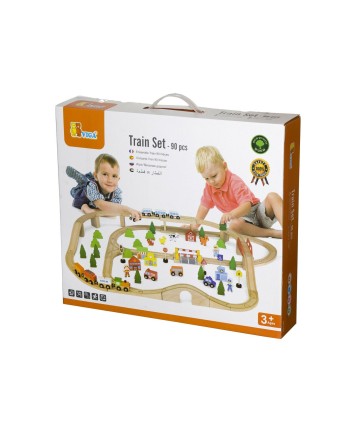 90 Piece Train Set