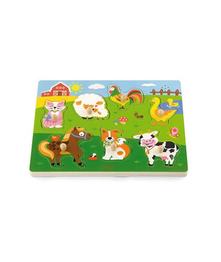 Sounds Puzzle - Farm Animals 