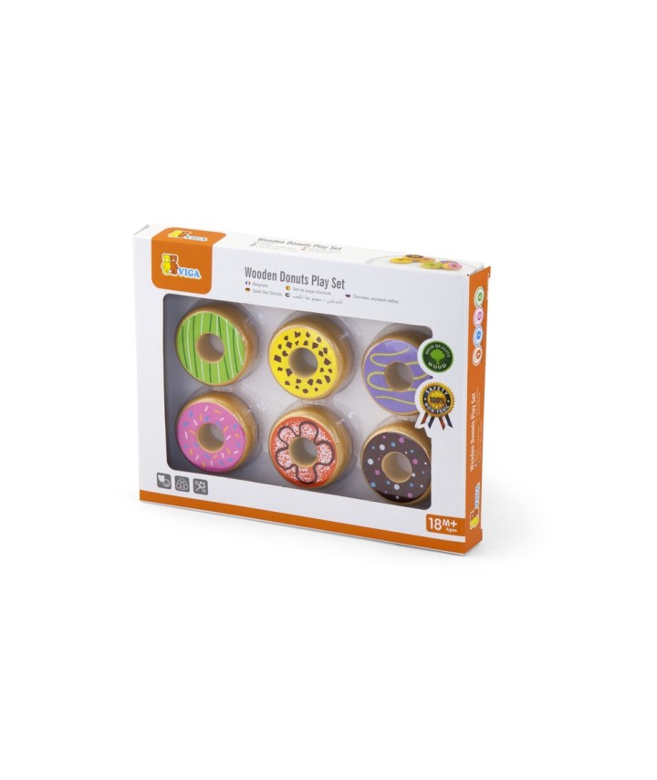 Donuts Play Set - 6pcs